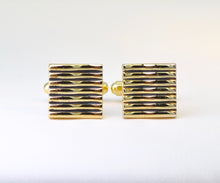 Ripple Gold-plated Cufflinks