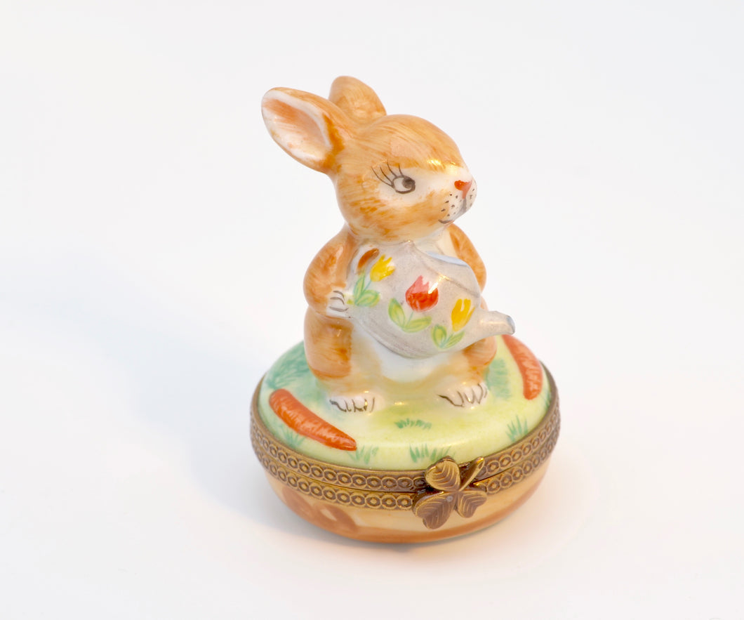 Tea-Pouring Bunny Rabbit Limoges