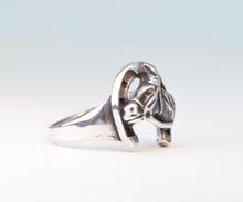 Sterling Silver Horseshoe Ring