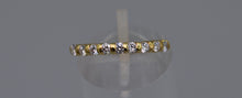18K yellow gold Diamond Anniversary Band with nine Diamonds