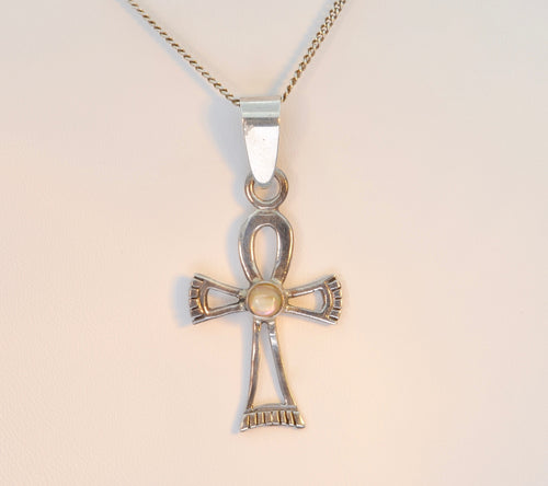 Sterling Silver Ankh Cross