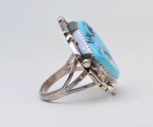 American Indian Turquoise Silver Ring