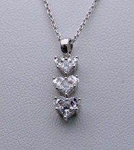 18K white gold "Lady Heart" Diamond pendant