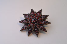 Victorian Bohemian Garnet Brooch